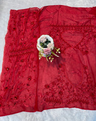 RoyalDesigner-Pari X Red-Saree