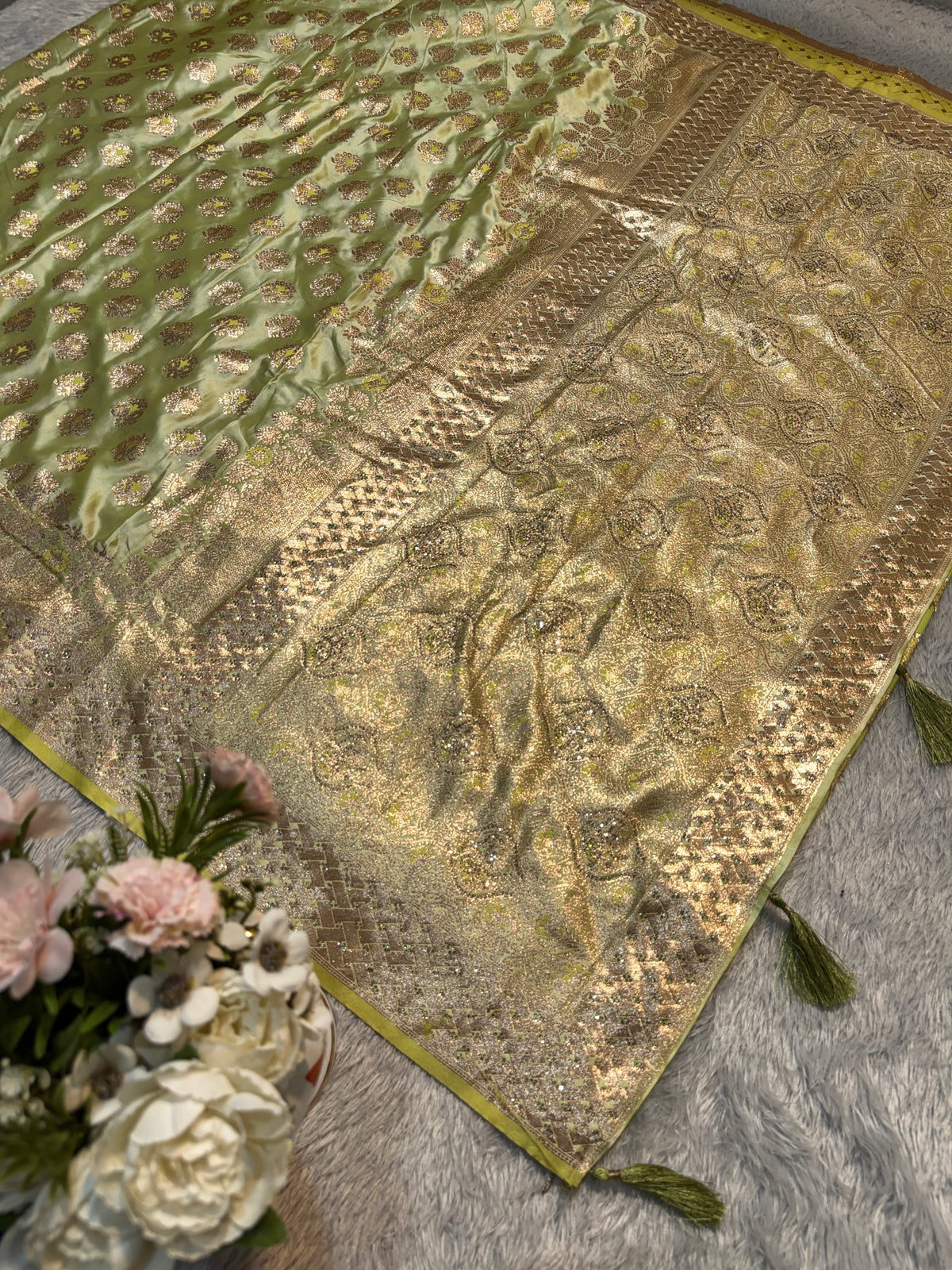 PASTEL LOOK SOFT BANARAS SAREES