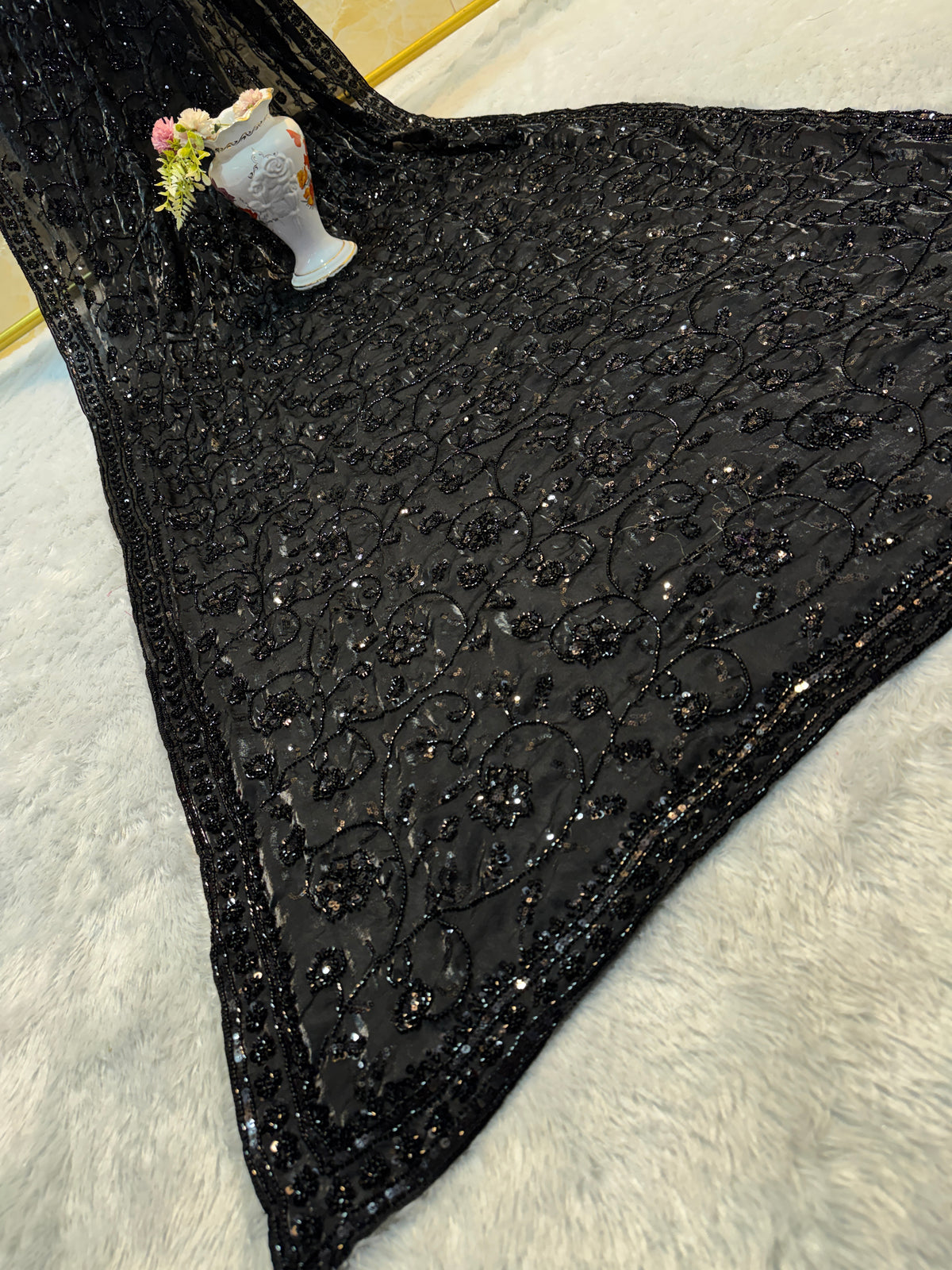 RoyalDesigner-Black Diamond-Saree